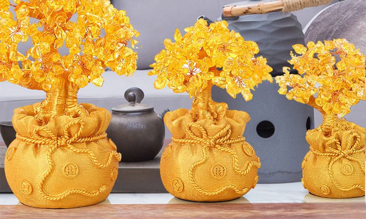 The symbolism of yellow crystal